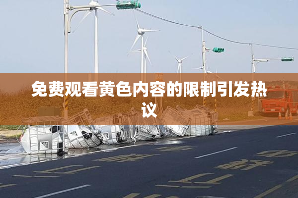 免费观看黄色内容的限制引发热议