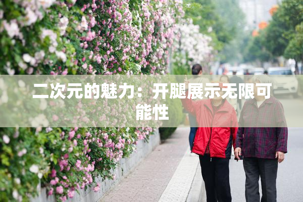 二次元的魅力：开腿展示无限可能性