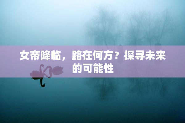 女帝降临，路在何方？探寻未来的可能性