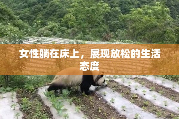 女性躺在床上，展现放松的生活态度