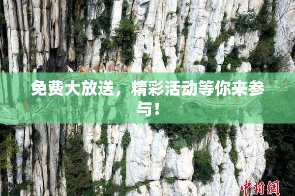 免费大放送，精彩活动等你来参与！