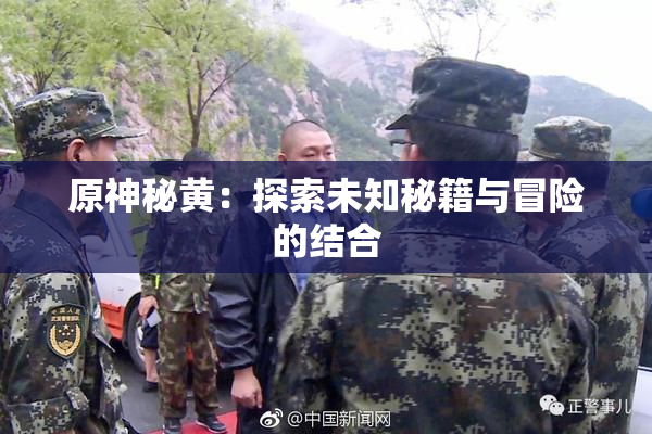 原神秘黄：探索未知秘籍与冒险的结合