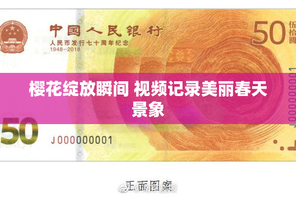 樱花绽放瞬间 视频记录美丽春天景象