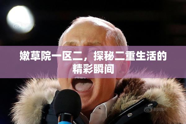 嫩草院一区二，探秘二重生活的精彩瞬间