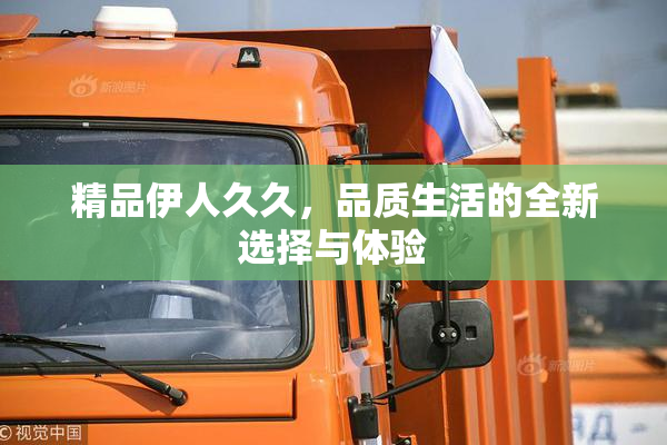 精品伊人久久，品质生活的全新选择与体验