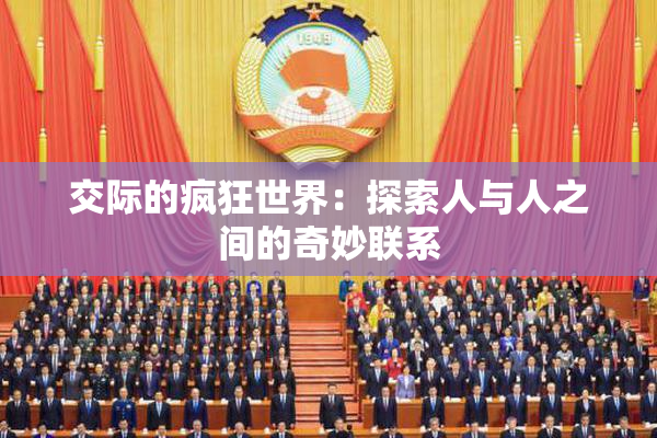 交际的疯狂世界：探索人与人之间的奇妙联系
