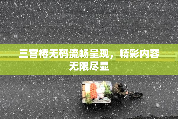 三宫椿无码流畅呈现，精彩内容无限尽显