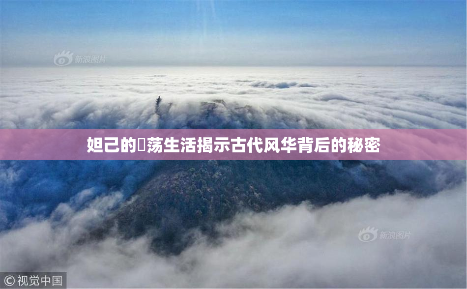 妲己的婬荡生活揭示古代风华背后的秘密