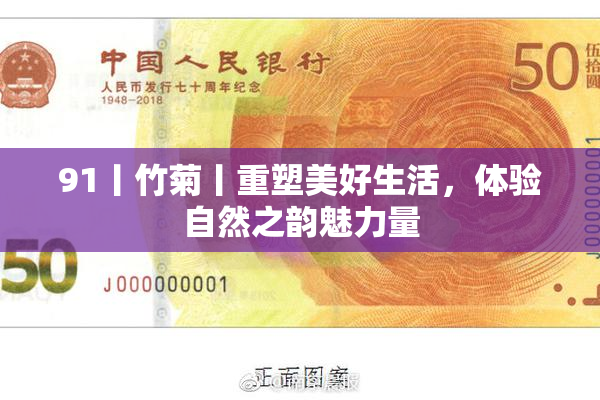 91丨竹菊丨重塑美好生活，体验自然之韵魅力量