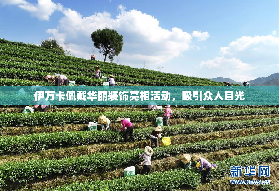 伊万卡佩戴华丽装饰亮相活动，吸引众人目光