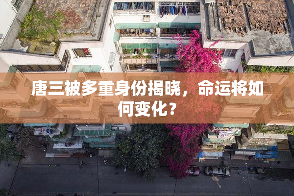 唐三被多重身份揭晓，命运将如何变化？