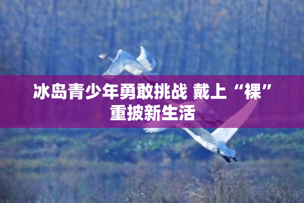 冰岛青少年勇敢挑战 戴上“裸”重披新生活