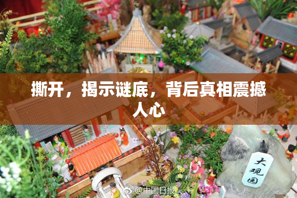 撕开，揭示谜底，背后真相震撼人心
