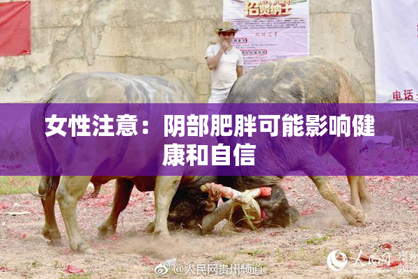 女性注意：阴部肥胖可能影响健康和自信