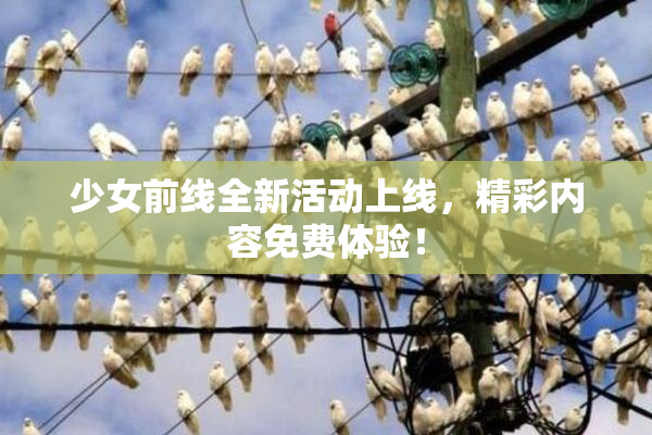 少女前线全新活动上线，精彩内容免费体验！