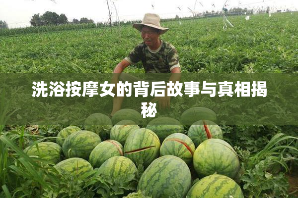 洗浴按摩女的背后故事与真相揭秘