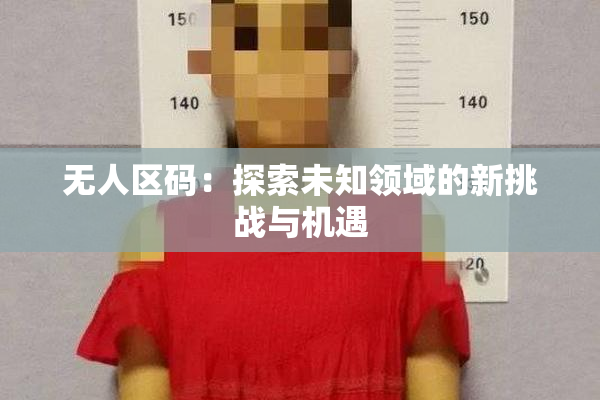 无人区码：探索未知领域的新挑战与机遇