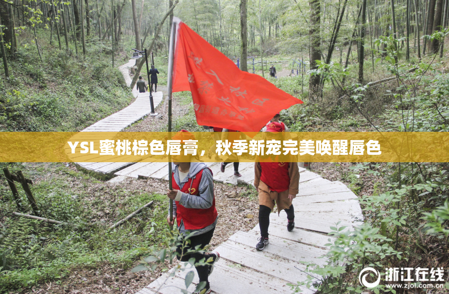 YSL蜜桃棕色唇膏，秋季新宠完美唤醒唇色