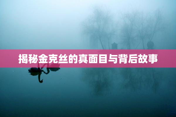 揭秘金克丝的真面目与背后故事