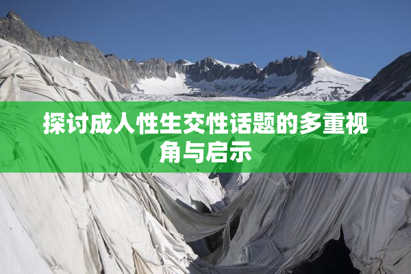 探讨成人性生交性话题的多重视角与启示