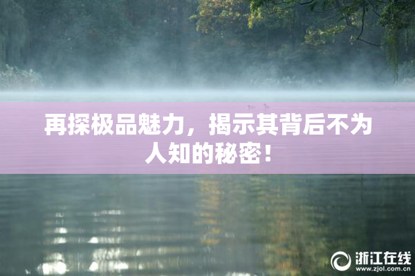 再探极品魅力，揭示其背后不为人知的秘密！