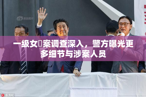 一级女婬案调查深入，警方曝光更多细节与涉案人员