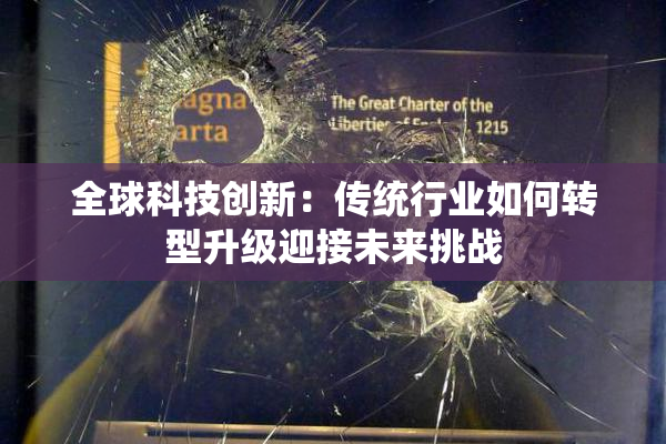 全球科技创新：传统行业如何转型升级迎接未来挑战
