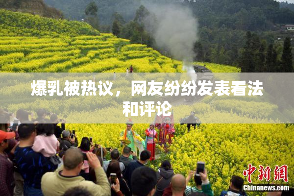 爆乳被热议，网友纷纷发表看法和评论