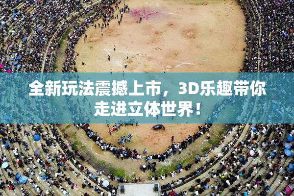 全新玩法震撼上市，3D乐趣带你走进立体世界！