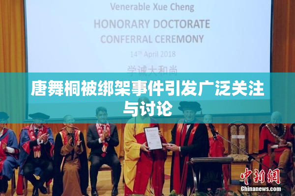 唐舞桐被绑架事件引发广泛关注与讨论