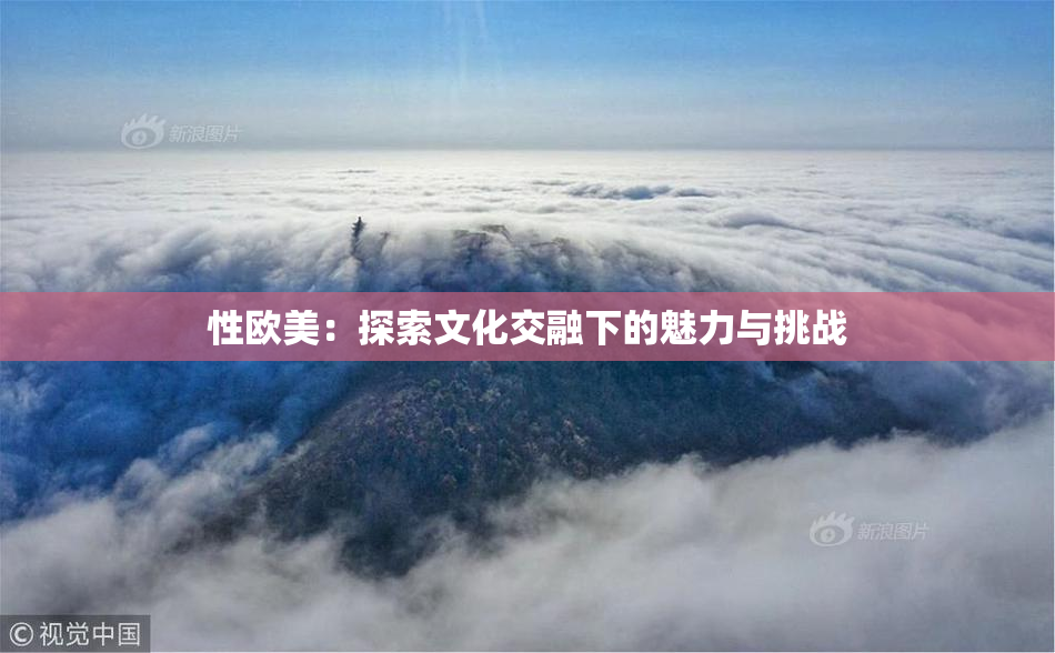 性欧美：探索文化交融下的魅力与挑战