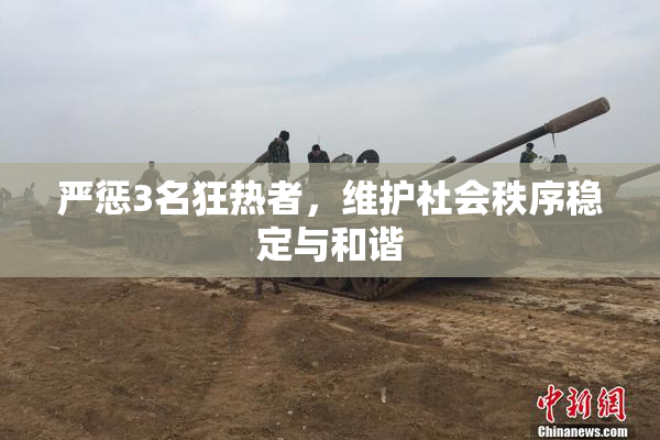 严惩3名狂热者，维护社会秩序稳定与和谐