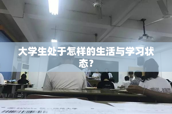 大学生处于怎样的生活与学习状态？