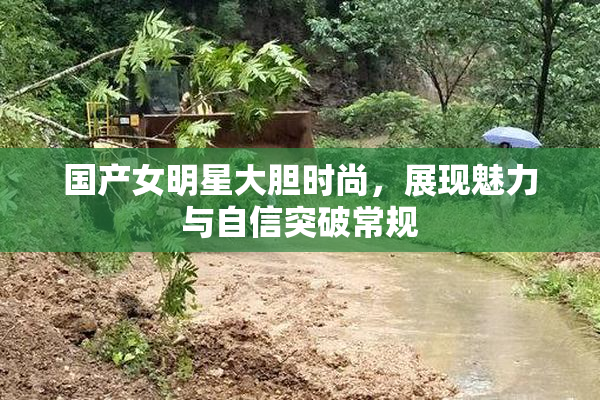 国产女明星大胆时尚，展现魅力与自信突破常规