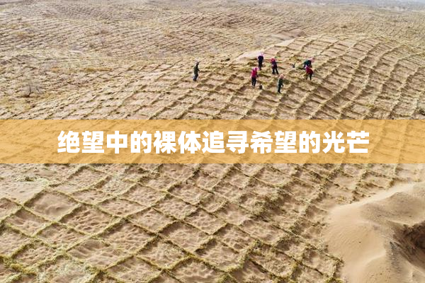 绝望中的裸体追寻希望的光芒
