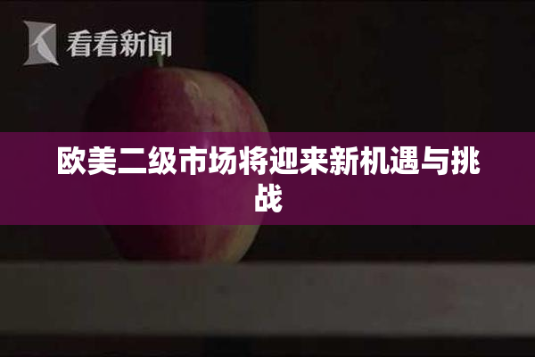 欧美二级市场将迎来新机遇与挑战