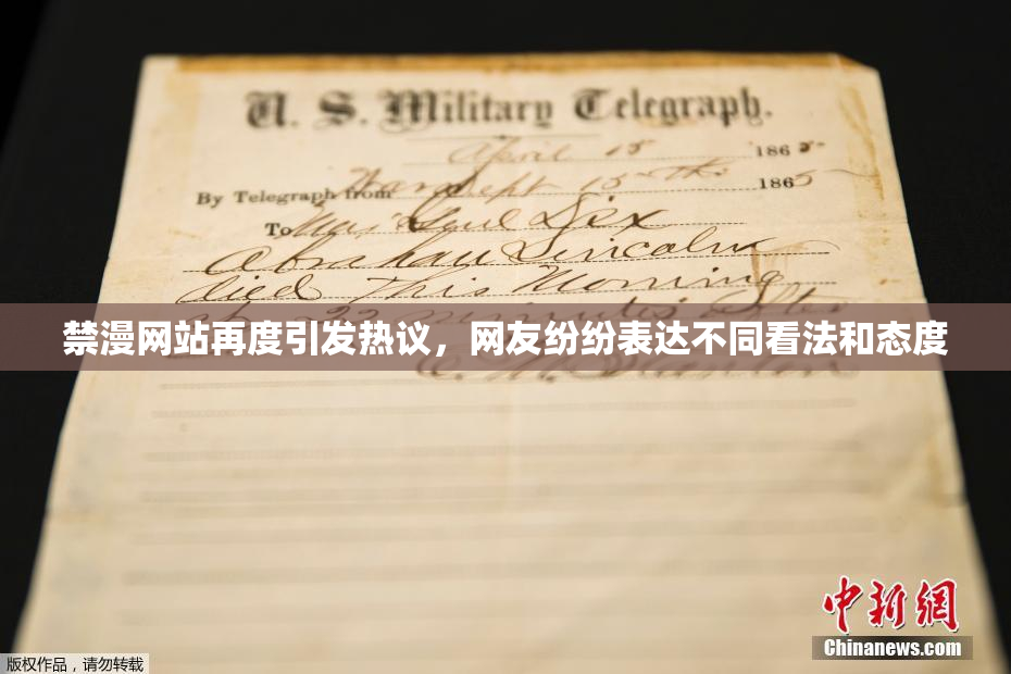 禁漫网站再度引发热议，网友纷纷表达不同看法和态度