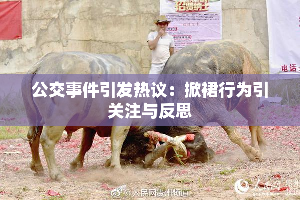 公交事件引发热议：掀裙行为引关注与反思