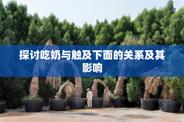 探讨吃奶与触及下面的关系及其影响
