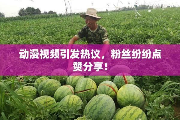 动漫视频引发热议，粉丝纷纷点赞分享！