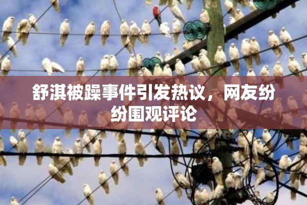 舒淇被躁事件引发热议，网友纷纷围观评论