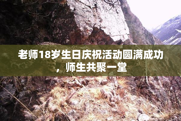 老师18岁生日庆祝活动圆满成功，师生共聚一堂
