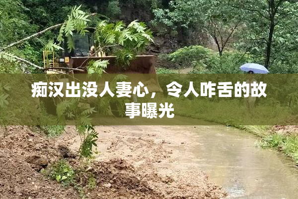 痴汉出没人妻心，令人咋舌的故事曝光