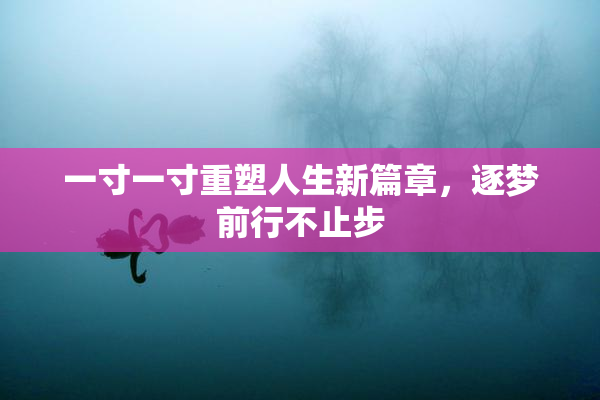 一寸一寸重塑人生新篇章，逐梦前行不止步