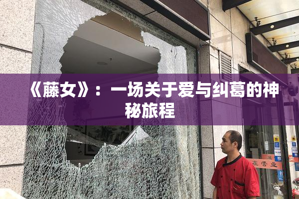 《藤女》：一场关于爱与纠葛的神秘旅程