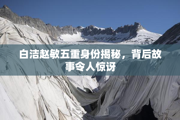白洁赵敏五重身份揭秘，背后故事令人惊讶