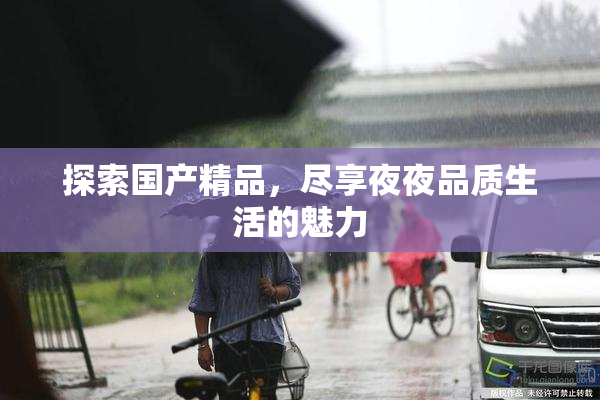 探索国产精品，尽享夜夜品质生活的魅力