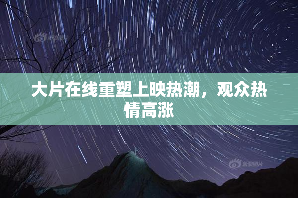 大片在线重塑上映热潮，观众热情高涨