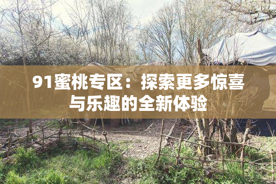 91蜜桃专区：探索更多惊喜与乐趣的全新体验