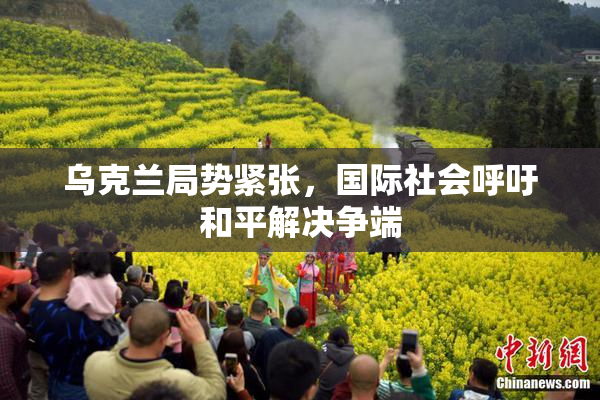 乌克兰局势紧张，国际社会呼吁和平解决争端
